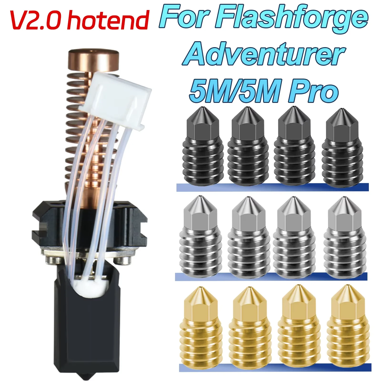 Керамический нагревательный блок Hotend для Flashforge Adventurer 5M/5M Pro 280 ℃