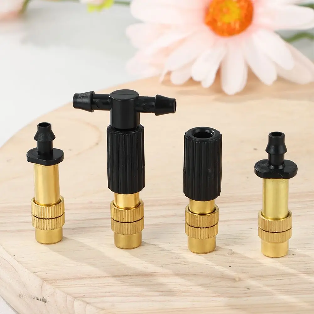Greenhouse Spray Cooling Parts Copper Atomizing Nozzle Garden Spray Micro Drip Irrigation Garden Spray Connector
Greenhouse Spray Cooling Parts Copper Atomizing Nozzle Garden Spray Micro Drip Irrigation Garden Spray Connector