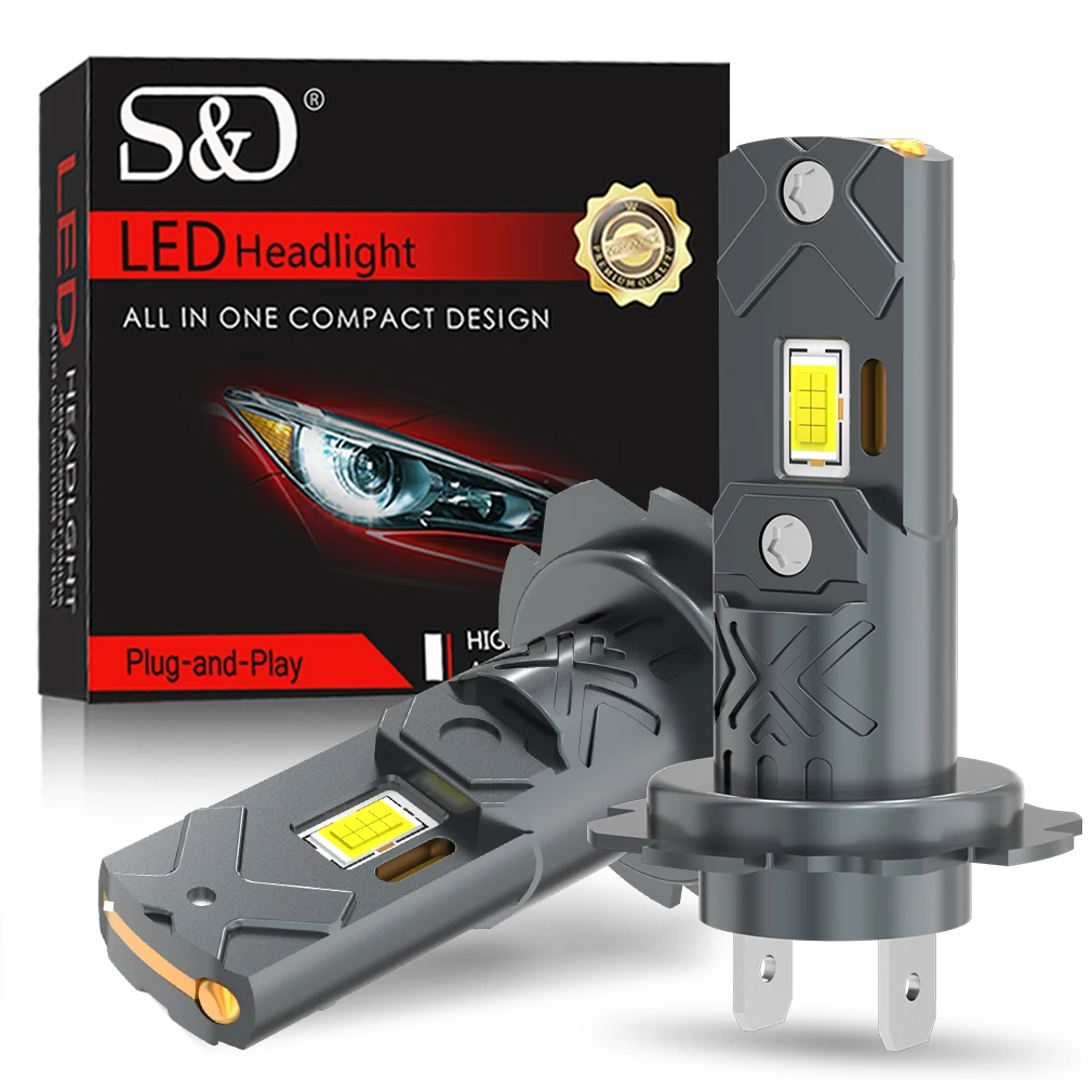 H7 LED Canbus Light Мини-налобный фонарь Размер 1:1, беспроводной H7, автомобильные светодиодные фары, без ошибок, 6000K, белый, 12 В 
H7 LED Canbus Light Мини-налобный фонарь Размер 1:1, беспроводной H7, автомобильные светодиодные фары, без ошибок, 6000K, белый, 12 В