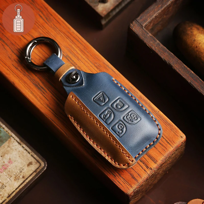 Кожаный чехол для автомобильного ключа Crazy Horse, чехол для Land Rover Range Rover Sport Evoque Freelander Velar Discovery Jaguar XE XJ XF
Кожаный чехол для автомобильного ключа Crazy Horse, чехол для Land Rover Range Rover Sport Evoque Freelander Velar Discovery Jaguar XE XJ XF