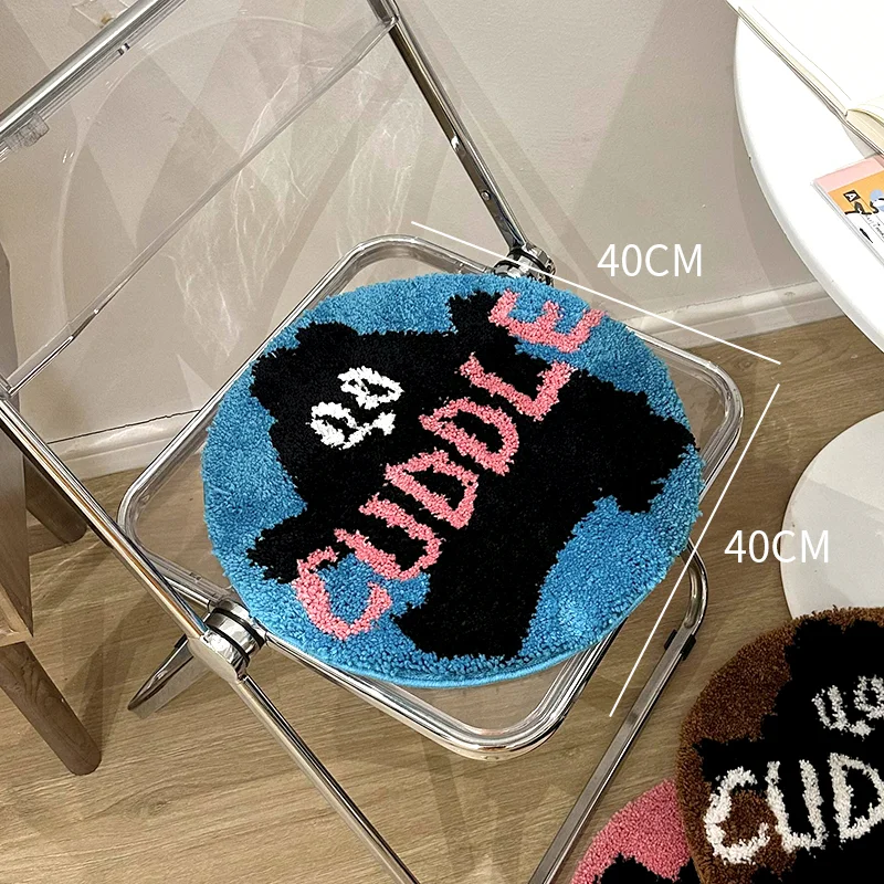 Cartoon Туфтинговый коврик для стула 40x40 см 
Cartoon Туфтинговый коврик для стула 40x40 см