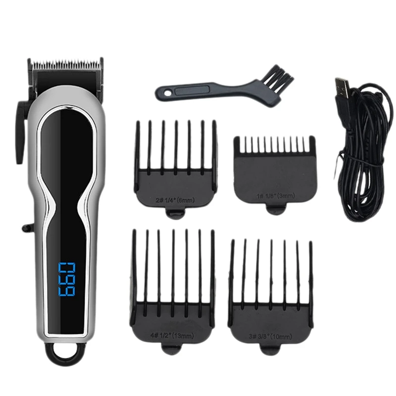 Hair Clipper Professional Hair Trimmer For Men Electric Trimmer LCD Display Machine Barber Hair Cutter 
Hair Clipper Professional Hair Trimmer For Men Electric Trimmer LCD Display Machine Barber Hair Cutter
