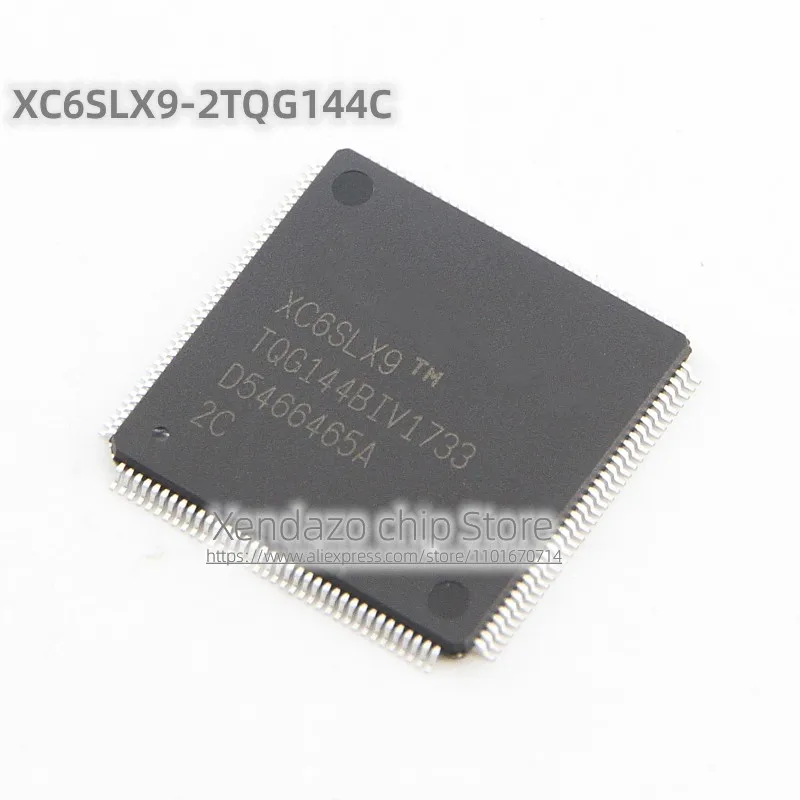 

1pcs/lot XC6SLX9-2TQG144C XC6SLX9 TQFP-144 package Original genuine Programmable logic chip