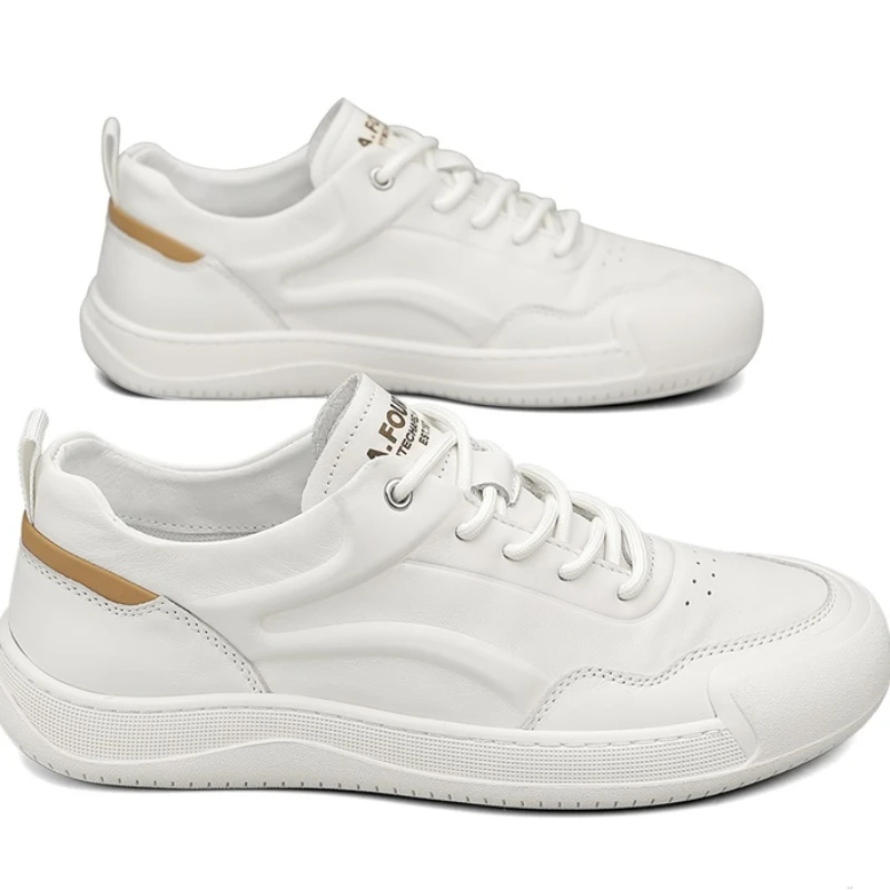 Men New Fashion Leather Flats Shoes Casual Leather Shoes Non-slip Wear-resistant Sports Shoes Comfortable Flat Vulcanize Shoes
Men New Fashion Leather Flats Shoes Casual Leather Shoes Non-slip Wear-resistant Sports Shoes Comfortable Flat Vulcanize Shoes