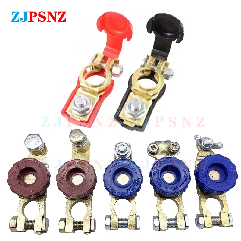 12-24V Automotive Car Top Post Battery Quick Terminals Wire Cable Clamp Terminal Connector Pure Copper Car Accessories Universal
12-24V Automotive Car Top Post Battery Quick Terminals Wire Cable Clamp Terminal Connector Pure Copper Car Accessories Universal