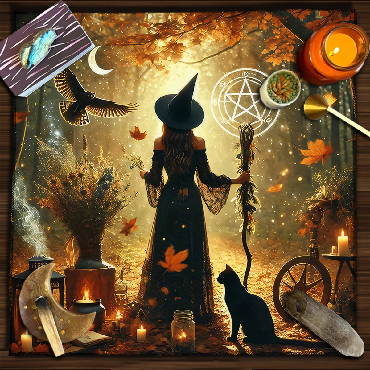 Скатерть Таро LVJIA полиэстер 50х50 см
Скатерть Таро LVJIA полиэстер 50х50 см