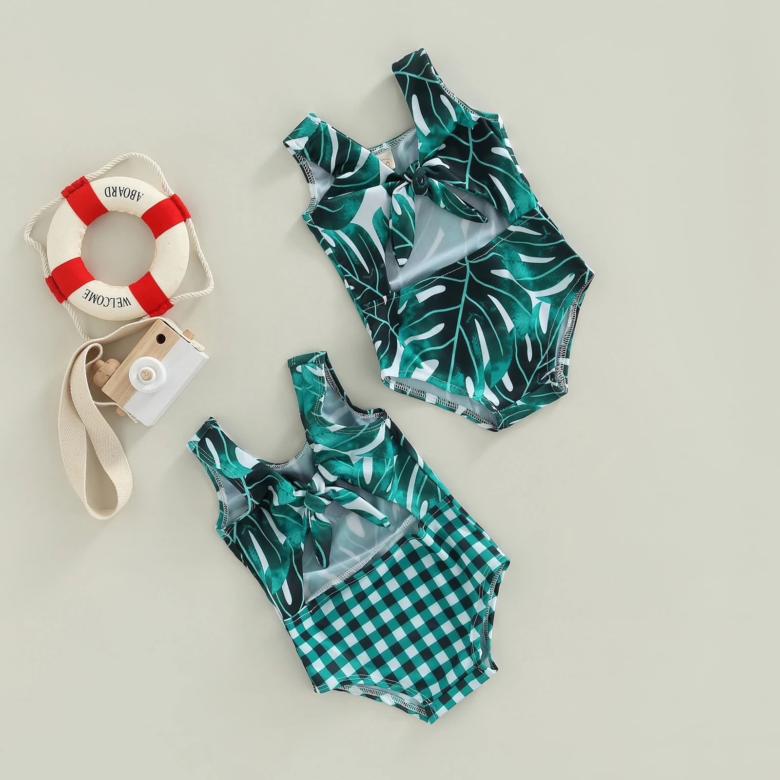 Kids Toddler Baby Girls Clothing Summer Casual Polyester Swimwear Sleeveless V-Neck Leaf/Leaf Plaid Print Bathing Suit
Kids Toddler Baby Girls Clothing Summer Casual Polyester Swimwear Sleeveless V-Neck Leaf/Leaf Plaid Print Bathing Suit