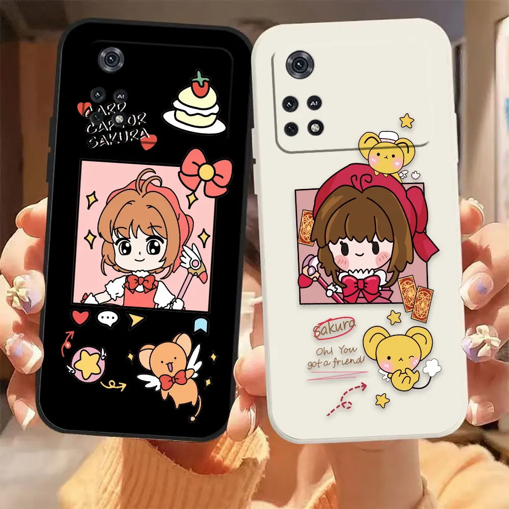 Cartoon Cardcaptor Sakura Case For Xiaomi PCOO F3 F4 F5 M3 M4 M5 X3 X4 X5 MIX 3 Black Shark 4 5 GT Pro Colour Case Funda Shell
Cartoon Cardcaptor Sakura Case For Xiaomi PCOO F3 F4 F5 M3 M4 M5 X3 X4 X5 MIX 3 Black Shark 4 5 GT Pro Colour Case Funda Shell