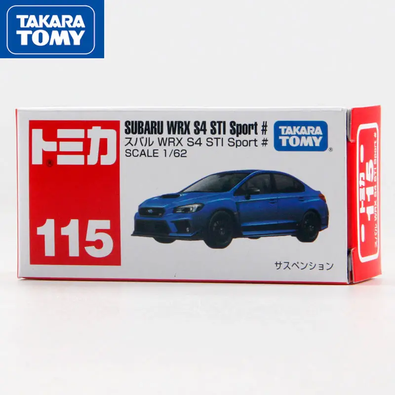 TAKARA TOMY Simulation Alloy Car Model Male Metal Toy No. 115 Subaru WRX S4 Sports Coupe Children's Ornaments Collection
TAKARA TOMY Simulation Alloy Car Model Male Metal Toy No. 115 Subaru WRX S4 Sports Coupe Children's Ornaments Collection