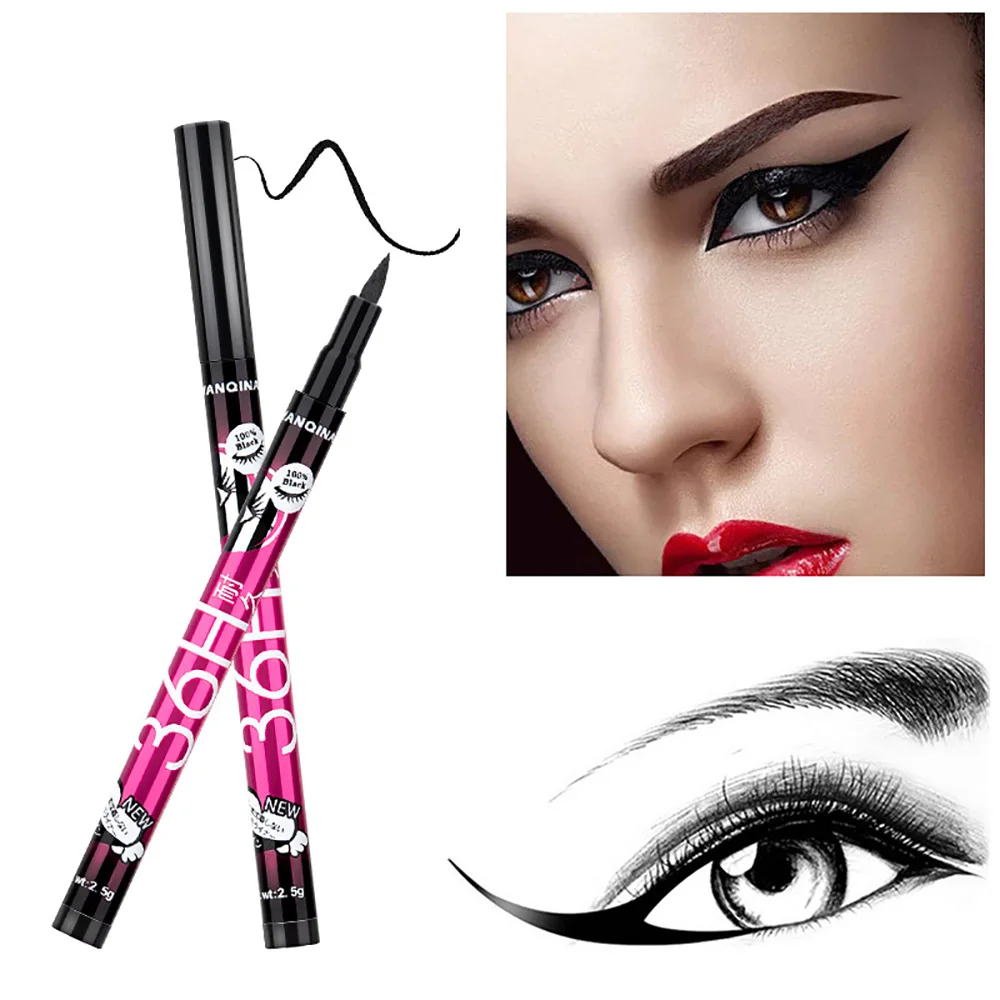 Black Liquid Eyeliner Makeup Waterproof Long-lasting Smooth Eyeliner Quick-dry Not Easy To Smudge Eye Liner Pen Beauty Comestics
Black Liquid Eyeliner Makeup Waterproof Long-lasting Smooth Eyeliner Quick-dry Not Easy To Smudge Eye Liner Pen Beauty Comestics
