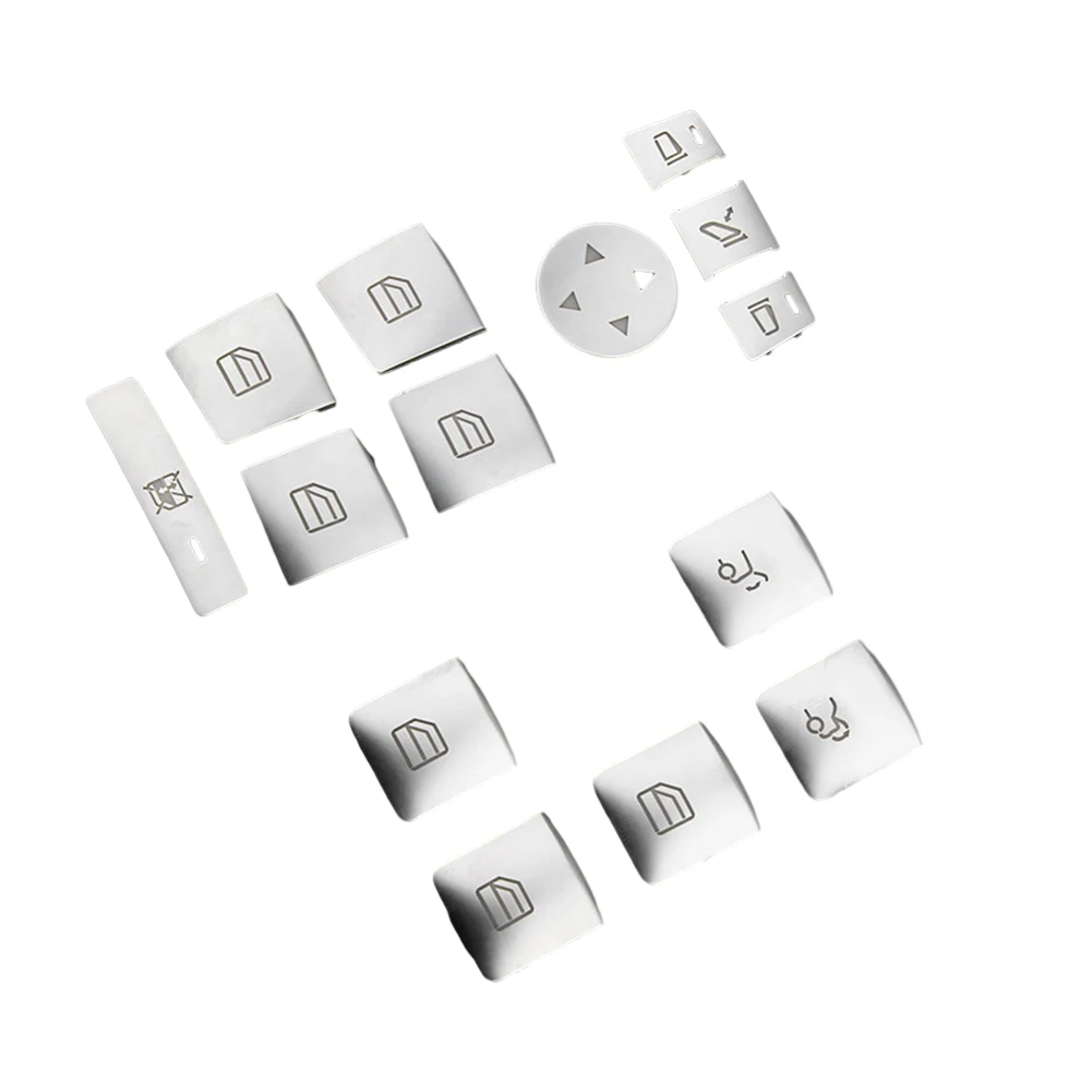 14PCS Car Glass Lift Button Sticker Switch Panel Styling For Mercedes-Benz C180 C200 C230 C250 C280 C300 C350 C400 CLA180 CLA200
14PCS Car Glass Lift Button Sticker Switch Panel Styling For Mercedes-Benz C180 C200 C230 C250 C280 C300 C350 C400 CLA180 CLA200