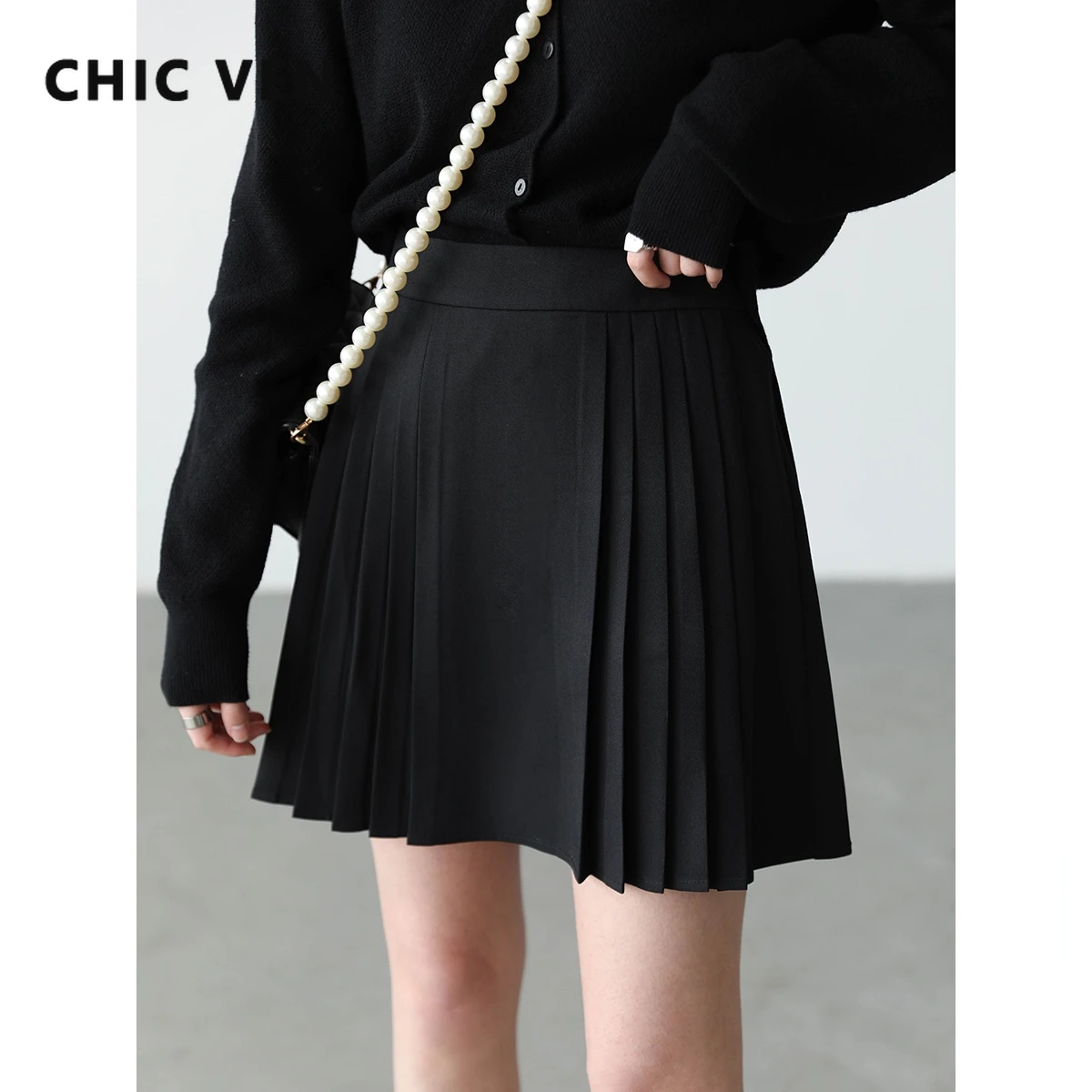 CHIC VEN Fashion Women's High Waist Skirts Solid College Style A Line Pleated Skirt Short Offie Lady Spring Summer 2022 School
CHIC VEN Fashion Women's High Waist Skirts Solid College Style A Line Pleated Skirt Short Offie Lady Spring Summer 2022 School