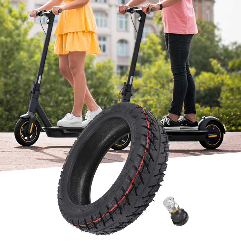 10 Inch 60/70-6.5 Electric Scooter Off-Road Tubeless Tires For Ninebot Max G30 Tire Gas Nozzle Tubeless Rubber Skateboard Accs
10 Inch 60/70-6.5 Electric Scooter Off-Road Tubeless Tires For Ninebot Max G30 Tire Gas Nozzle Tubeless Rubber Skateboard Accs
