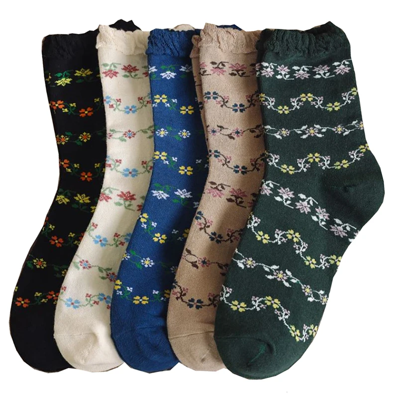 2 Pair Lace Edge Print Women Socks Fashion Autumn Winter Long Cotton Socks Set Designer Harajuku Kawaii Lady Style Street Socken
2 Pair Lace Edge Print Women Socks Fashion Autumn Winter Long Cotton Socks Set Designer Harajuku Kawaii Lady Style Street Socken