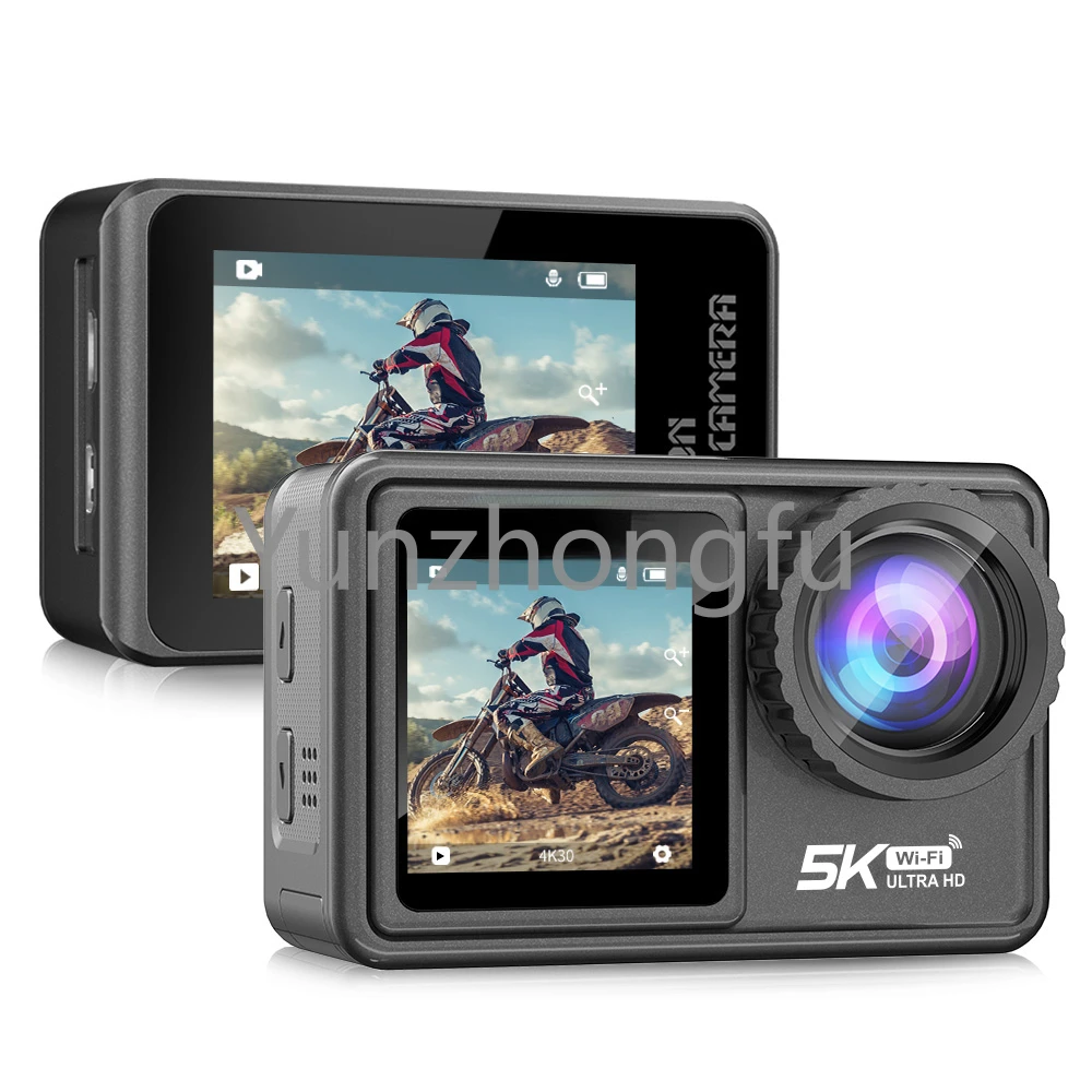 5K Touch Wifi Vlog Video 360 Waterproof Outdoor Mini Sport Action Camera Go Pro Camera
5K Touch Wifi Vlog Video 360 Waterproof Outdoor Mini Sport Action Camera Go Pro Camera