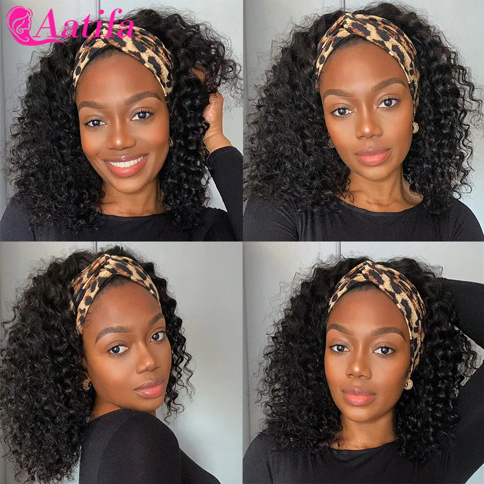 Highlight Kinky Curly Headband Wig Human Hair Wigs For Black Women Peruvian Scarf Wig Glueless Remy Curly Human Hair Wig Aatifa
Highlight Kinky Curly Headband Wig Human Hair Wigs For Black Women Peruvian Scarf Wig Glueless Remy Curly Human Hair Wig Aatifa