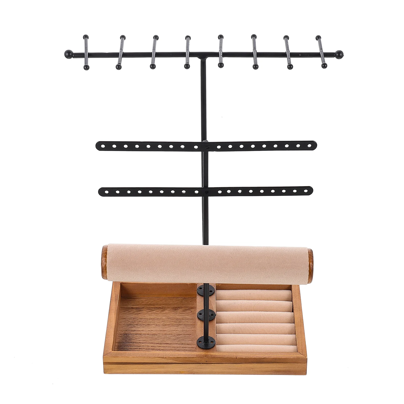 Multi-use Wooden Jewelry Stand Watch Stand Wood Bracelet Organizer Jewelry Organizer Holder for Storage Display Indoor Store
Multi-use Wooden Jewelry Stand Watch Stand Wood Bracelet Organizer Jewelry Organizer Holder for Storage Display Indoor Store