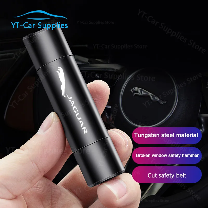 Car Safety Hammer Window Breaker Seat Belt Cutter Escape Emergency Tool Accessories For Jaguar XF XE XJ XK E-PACE F-PACE I-PACE
Car Safety Hammer Window Breaker Seat Belt Cutter Escape Emergency Tool Accessories For Jaguar XF XE XJ XK E-PACE F-PACE I-PACE
