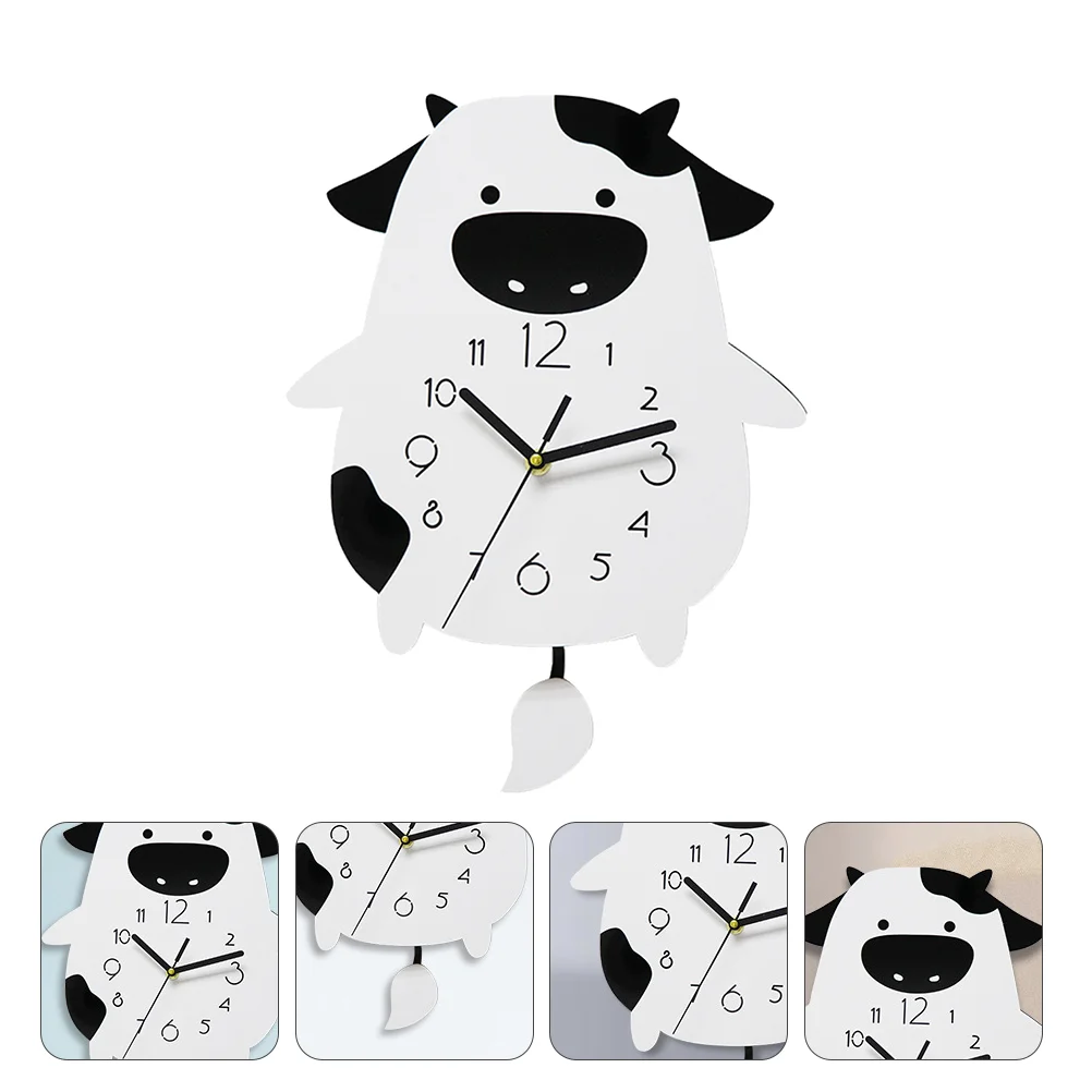 Clock Wall Room Hanging Cowkids Mute Farmhouse Cartoon Silent Sweep Farm Cute Bedroom Decor Kitchen Classroom Animal 3D Clocks
Clock Wall Room Hanging Cowkids Mute Farmhouse Cartoon Silent Sweep Farm Cute Bedroom Decor Kitchen Classroom Animal 3D Clocks