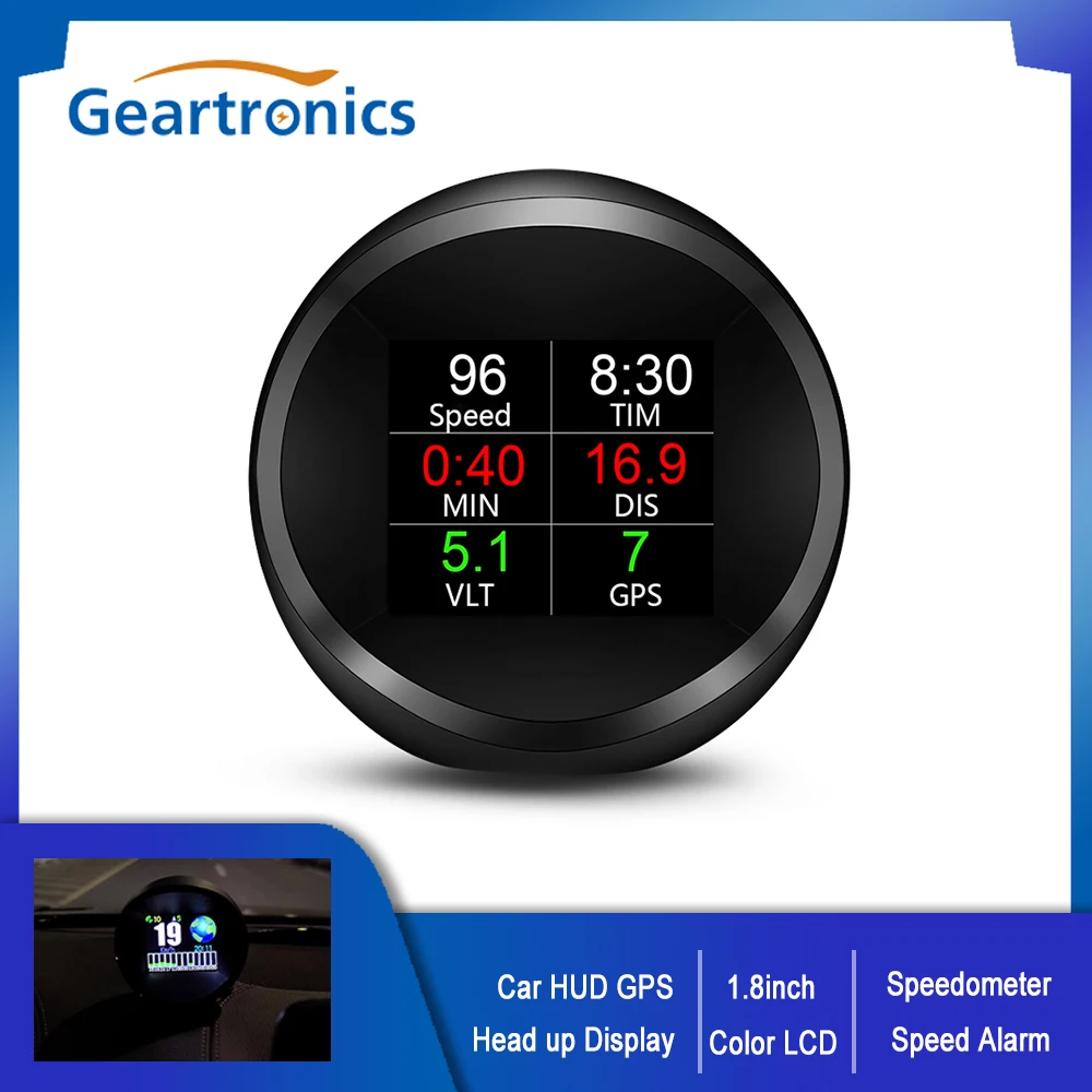 Smart Car HUD Head Up Display 1.8inch Color LCD GPS Beidou Speedometer Inclinometer Slope Tilt Meter Compass Overspeed Alarm
Smart Car HUD Head Up Display 1.8inch Color LCD GPS Beidou Speedometer Inclinometer Slope Tilt Meter Compass Overspeed Alarm