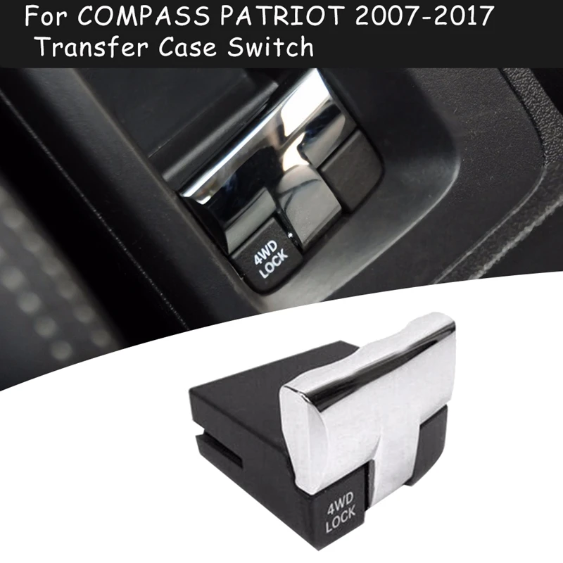 For JEEP COMPASS PATRIOT 2007-2017 Transfer Case Switch 4WD LOCK Driving Mode Knob 5107932AA
For JEEP COMPASS PATRIOT 2007-2017 Transfer Case Switch 4WD LOCK Driving Mode Knob 5107932AA