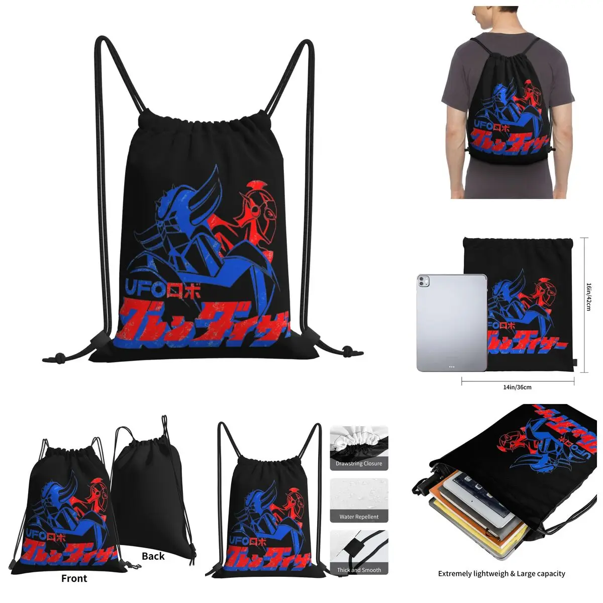 123b Grendizer Fleed Drawstring Bags Gym Bag Funny Backpack Nerd R348 Field pack
123b Grendizer Fleed Drawstring Bags Gym Bag Funny Backpack Nerd R348 Field pack
