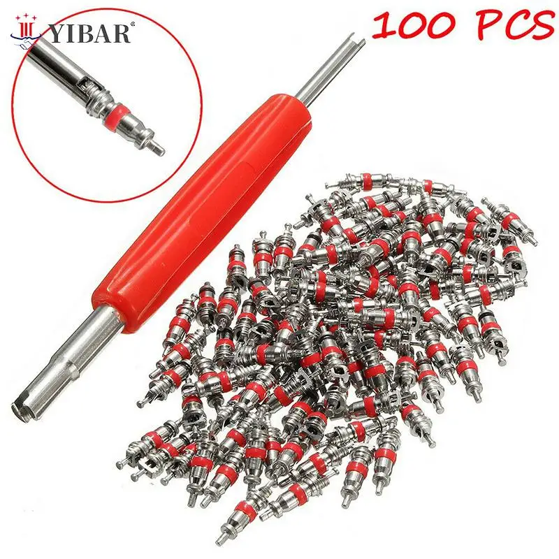 100Pcs Tyre Zinc Alloy Valve Stem Core Part Valve Core Wrench Car Truck Zinc Alloy Tire Tyre Valve Stem Core Part Replacement
100Pcs Tyre Zinc Alloy Valve Stem Core Part Valve Core Wrench Car Truck Zinc Alloy Tire Tyre Valve Stem Core Part Replacement