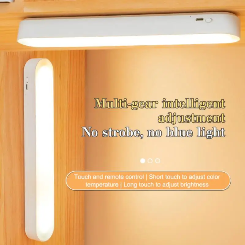 Desk Lamp Hanging Magnetic LED Table Lamp USB Rehargeable Stepless Dimming Cabinet Light Night Light For Closet Wardrobe Lamp
Desk Lamp Hanging Magnetic LED Table Lamp USB Rehargeable Stepless Dimming Cabinet Light Night Light For Closet Wardrobe Lamp