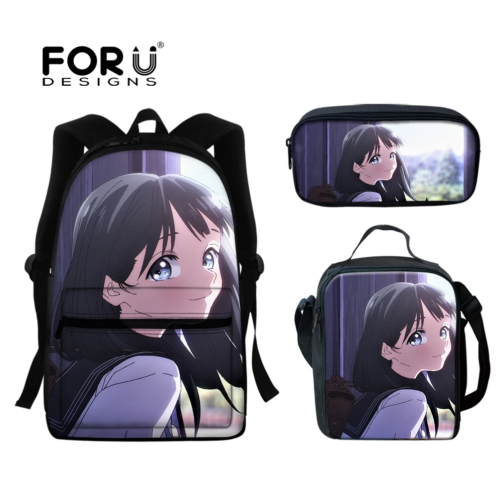 FORUDESIGNS Anime Akebi's Uniform Large Capacity School Bookbag for Teenager Girl Student School Bag Kids Causal 3set Backpack
FORUDESIGNS Anime Akebi's Uniform Large Capacity School Bookbag for Teenager Girl Student School Bag Kids Causal 3set Backpack