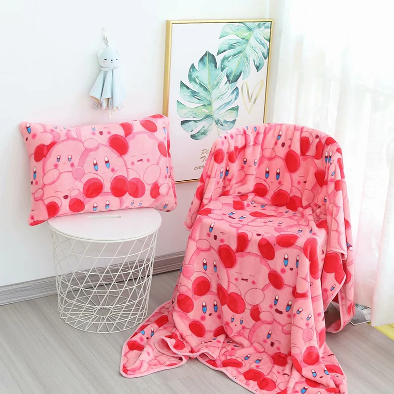 Kawaii Flannel Blanket Kirbs Pink Elf Plush Toy Anime Cartoon Pillowcase Homeware Decoration Air Conditioner Blanket Girl Gift
Kawaii Flannel Blanket Kirbs Pink Elf Plush Toy Anime Cartoon Pillowcase Homeware Decoration Air Conditioner Blanket Girl Gift