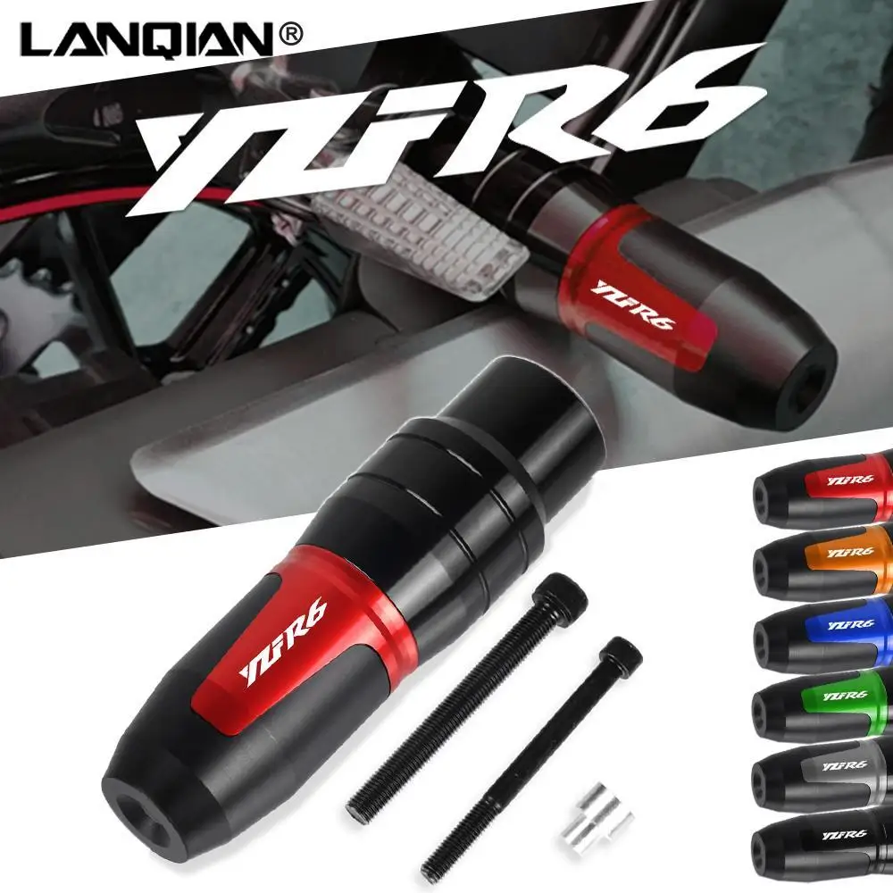Frame Exhaust Sliders Anti Crash Pad Protector FOR YAMAHA YZFR6 YZF-R6 2017 2018 2019 2020 2021 Accessories Falling Protection
Frame Exhaust Sliders Anti Crash Pad Protector FOR YAMAHA YZFR6 YZF-R6 2017 2018 2019 2020 2021 Accessories Falling Protection