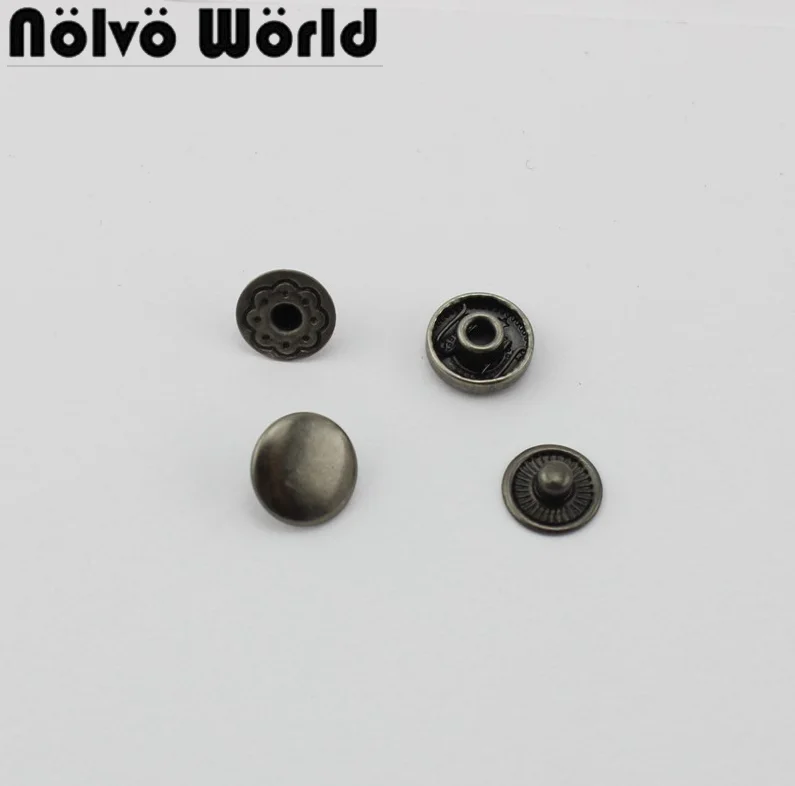 20-100sets 10mm antique old silver finish Snap fastener button for handbag bag purse handcrafted accessories
20-100sets 10mm antique old silver finish Snap fastener button for handbag bag purse handcrafted accessories