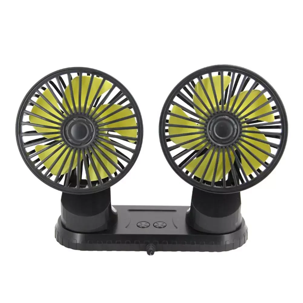 12V/24V 360 Degree All-Round Adjustable Car Auto Air Cooling Dual Head Fan Low Noise Car Auto Cooler Air Fan Car Fan Accessories
12V/24V 360 Degree All-Round Adjustable Car Auto Air Cooling Dual Head Fan Low Noise Car Auto Cooler Air Fan Car Fan Accessories