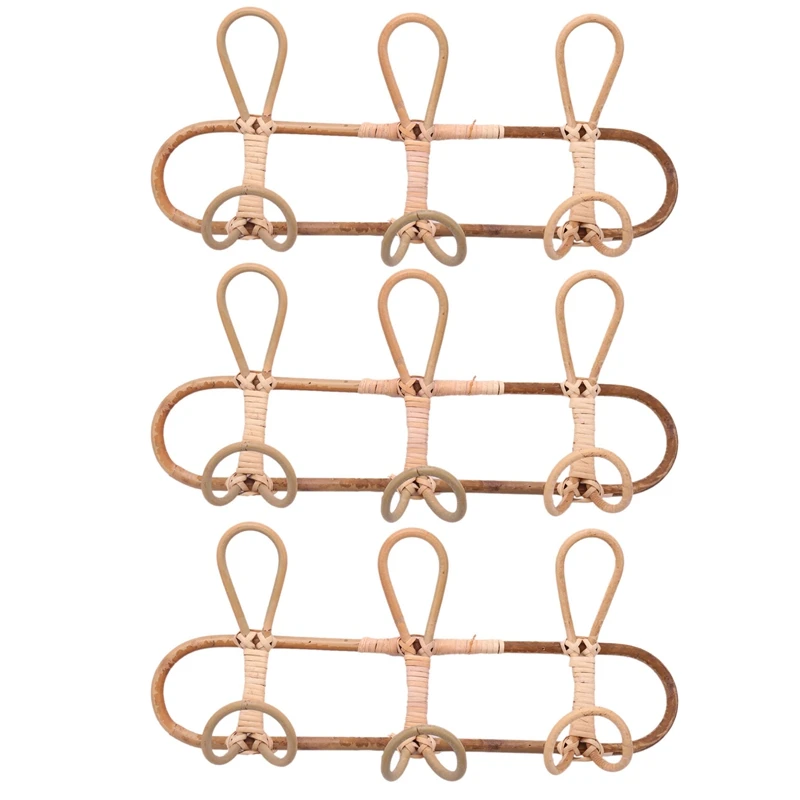 3X Rattan Wall Hooks Kids Garments Organizer Rack Clothes Hat Hanging Hook Rattan Hanger Kids Room Decor Hanger
3X Rattan Wall Hooks Kids Garments Organizer Rack Clothes Hat Hanging Hook Rattan Hanger Kids Room Decor Hanger