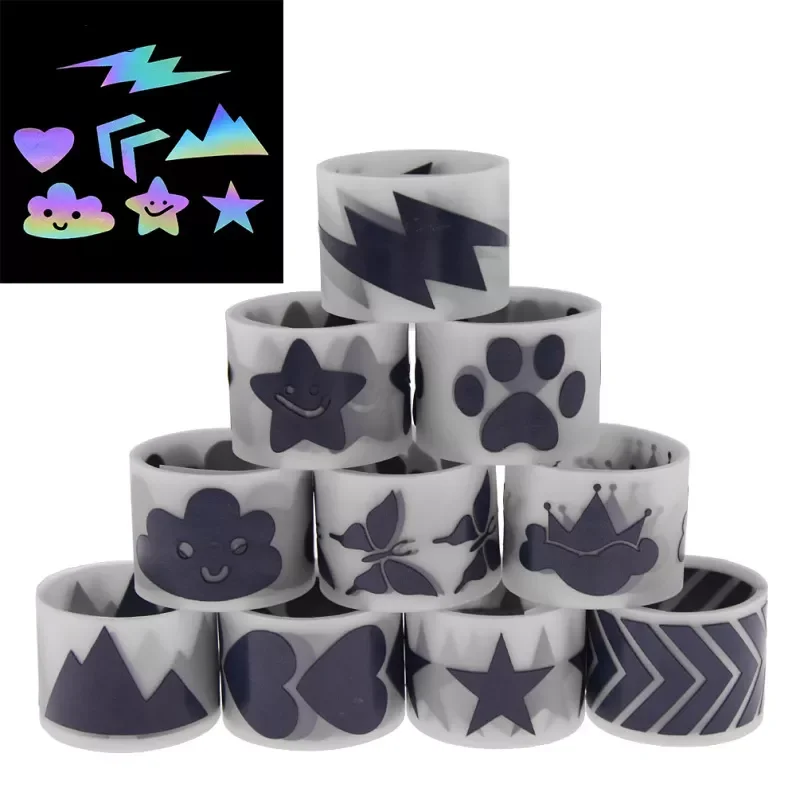 Lychee Life Heart Star Reflective Sticker Heat-transfer Hot Stamping Foil Vinyl Film For Garment Fabric Diy Sewing Crafts 
Lychee Life Heart Star Reflective Sticker Heat-transfer Hot Stamping Foil Vinyl Film For Garment Fabric Diy Sewing Crafts