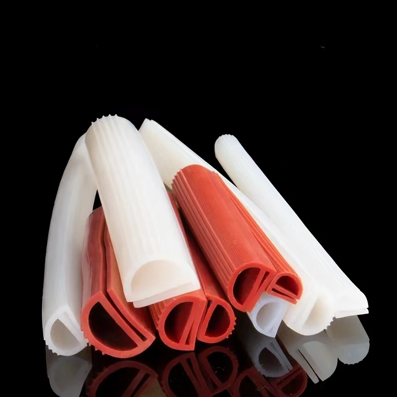 Silicone E Type Strip Red White E Shape Silicone Stirp Door Oven Freezer Door Oven Steaming Machine VMQ E Sealing Bar
Silicone E Type Strip Red White E Shape Silicone Stirp Door Oven Freezer Door Oven Steaming Machine VMQ E Sealing Bar