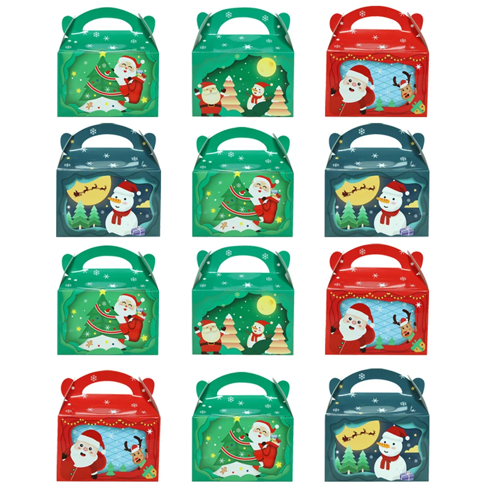 Boxes Christmas Box Party Candy Favor Gift Paper Treat Cartoon Holiday Birthday Bakery Decorations
Boxes Christmas Box Party Candy Favor Gift Paper Treat Cartoon Holiday Birthday Bakery Decorations