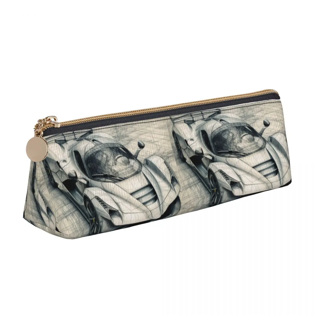Passionate Sports Car Triangle Pencil Case Pencil Drawing Schematics Elementary School Zip Pencil Box Fashion Leather Pen Bags
Passionate Sports Car Triangle Pencil Case Pencil Drawing Schematics Elementary School Zip Pencil Box Fashion Leather Pen Bags