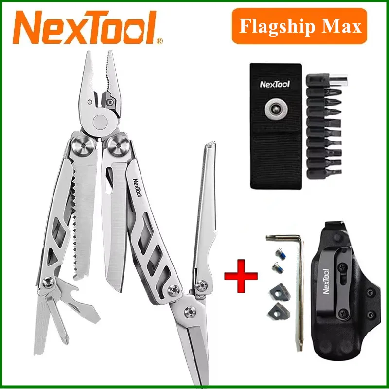 NexTool Флагманский Max 14 в 1 плоскогубцы 
NexTool Флагманский Max 14 в 1 плоскогубцы