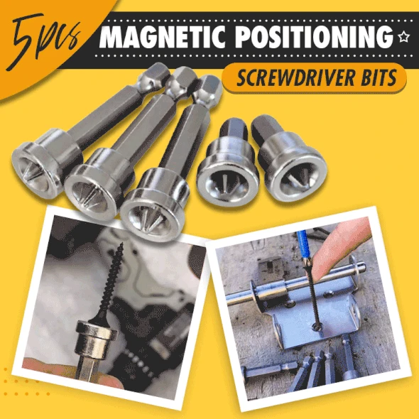 5pcs/set Magnetic Positioning Screwdriver Bits Tip Woodworking Screw Hex Shank Gypsum Board Positioning Bit Batch Head 25/50mm
5pcs/set Magnetic Positioning Screwdriver Bits Tip Woodworking Screw Hex Shank Gypsum Board Positioning Bit Batch Head 25/50mm