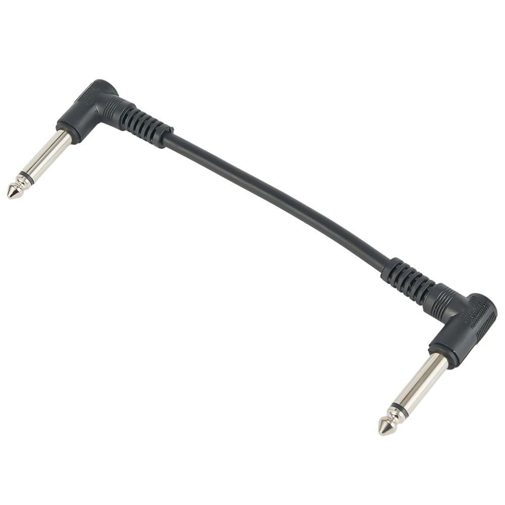 15cm 6.35mm Guitar Effects Pedal Cable Connector 1/4in Plug Wire Right Angle Musical Instrument Guitar Pedals Accessories
15cm 6.35mm Guitar Effects Pedal Cable Connector 1/4in Plug Wire Right Angle Musical Instrument Guitar Pedals Accessories