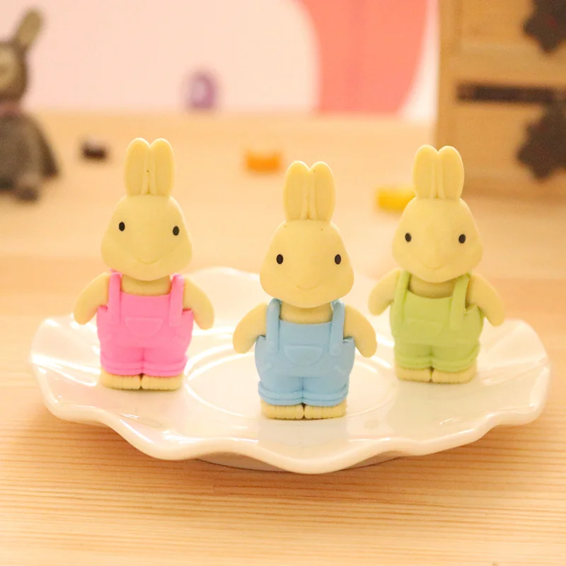 1 Pcs Color Random Creative Cartoon Cute Rabbit Eraser Kids School Office Stationery Supplies Lovely Animal Erasers
1 Pcs Color Random Creative Cartoon Cute Rabbit Eraser Kids School Office Stationery Supplies Lovely Animal Erasers