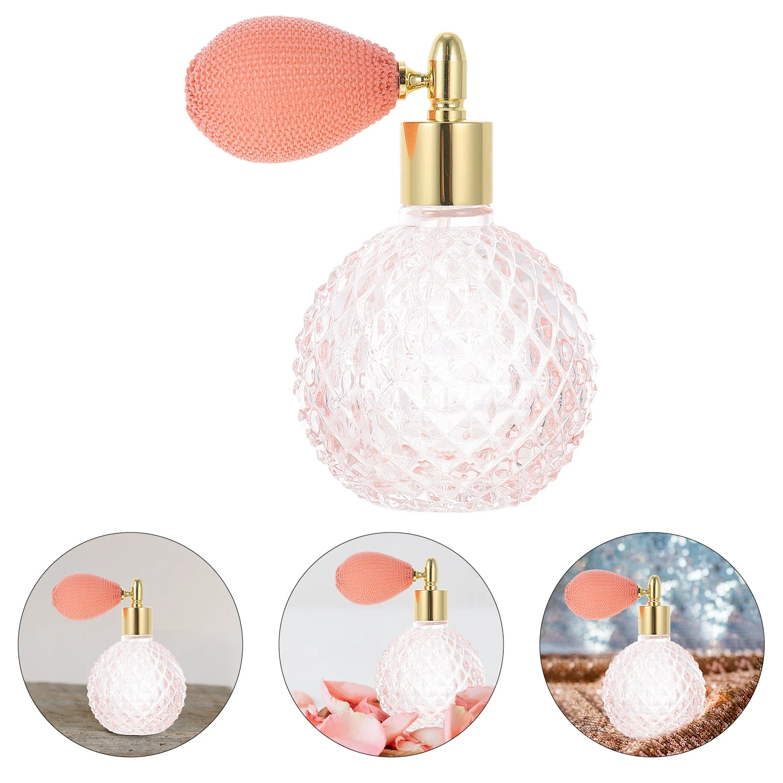 Perfume Sprayer Bottle Glass Spray Bulb Makeup Dispenser Travel Retro Bottles Oil Refillable Pump Essential Empty Crystal Clear
Perfume Sprayer Bottle Glass Spray Bulb Makeup Dispenser Travel Retro Bottles Oil Refillable Pump Essential Empty Crystal Clear