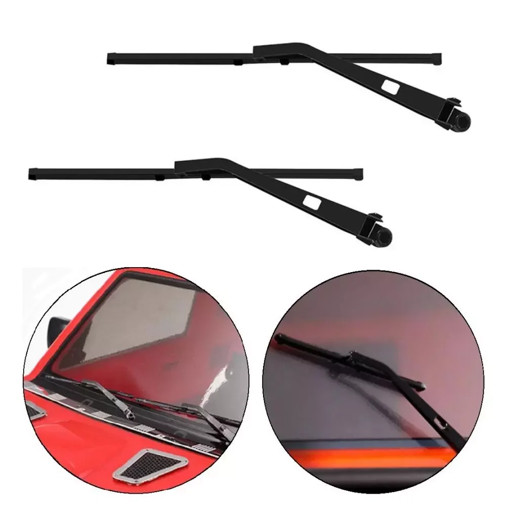 Car Metal Upgrade Windscreen Wiper Blades Decoration for 90046 SCX10III 1/10 Scale Climbing RC Crawler Truck Body Accessory
Car Metal Upgrade Windscreen Wiper Blades Decoration for 90046 SCX10III 1/10 Scale Climbing RC Crawler Truck Body Accessory