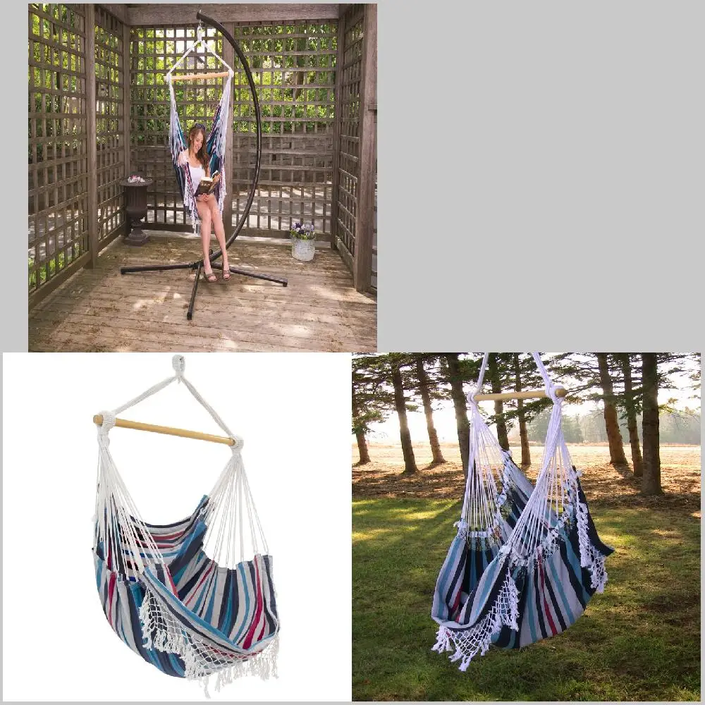 Chic and Strikingly Stylish Denim Fringe-Accented Hammock Chair - An Ideal Addition to Any Indoor or Outdoor Lounging Space!
Chic and Strikingly Stylish Denim Fringe-Accented Hammock Chair - An Ideal Addition to Any Indoor or Outdoor Lounging Space!