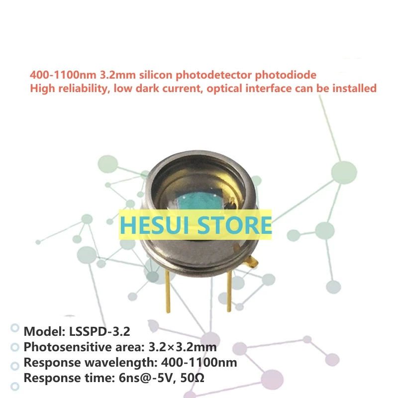 LSSPD-3.2 3,2-нм, мм, кремниевый фотодетектор, фотодиод с оптическим волокном, Экономически выгодный
LSSPD-3.2 3,2-нм, мм, кремниевый фотодетектор, фотодиод с оптическим волокном, Экономически выгодный