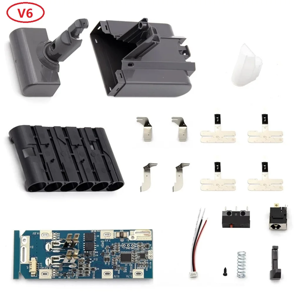 1 Set Battery Case With Protection Circuit Board Li Battery Plastic Case Circuit Board PCB For Dyson V6 21.6V Exclusive Vacuum
1 Set Battery Case With Protection Circuit Board Li Battery Plastic Case Circuit Board PCB For Dyson V6 21.6V Exclusive Vacuum
