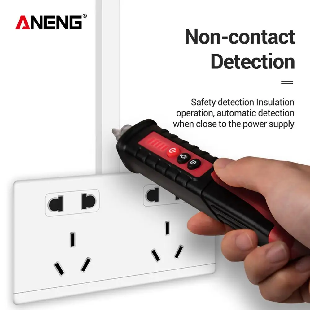 VC1010 Digital AC/DC Voltage Detectors Smart Non-Contact Tester Pen Meter 12-1000V Current Electric Sensor Test Pencil
VC1010 Digital AC/DC Voltage Detectors Smart Non-Contact Tester Pen Meter 12-1000V Current Electric Sensor Test Pencil