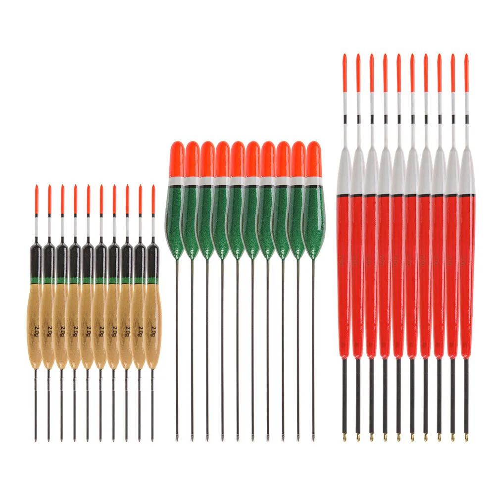 10 шт./компл. деревянная буйка для ловли карпа, Bobber Stick для рыболовных снастей, вертикальные рыболовные аксессуары
10 шт./компл. деревянная буйка для ловли карпа, Bobber Stick для рыболовных снастей, вертикальные рыболовные аксессуары