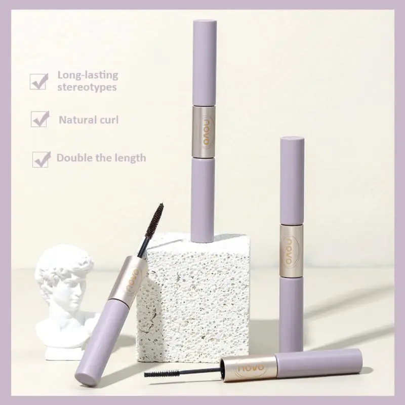 Double-head Mascara Thick Curling Waterproof Not Easy To Smudge Mascara Natural Lasting Fast-dry Makeup Tool TSLM1
Double-head Mascara Thick Curling Waterproof Not Easy To Smudge Mascara Natural Lasting Fast-dry Makeup Tool TSLM1